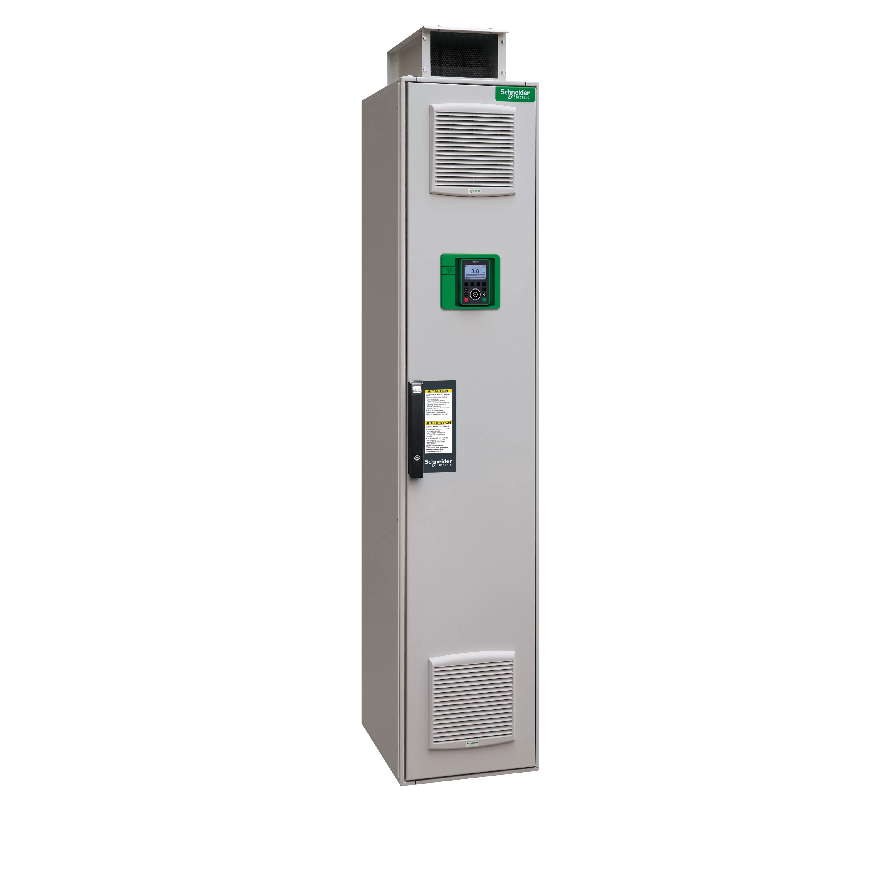 Schneider Electric Frequenzumrichter, bodenst., ATV930, 110kW, 400/440V, ohne Bremsmodul, IP21 ATV930C11N4F