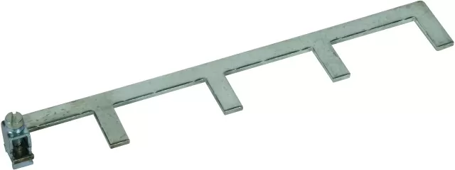 Dehn Erdungsbügel einphasig  4-polig  13 TE mit Anschlußklemme bis 25 mm² 900462