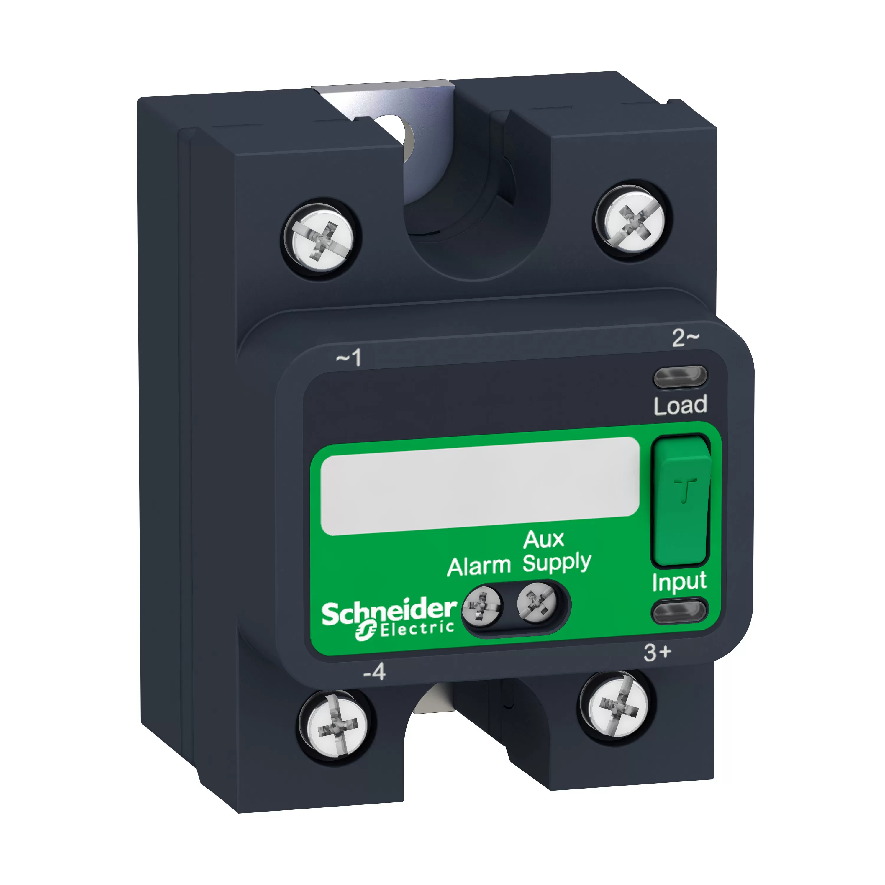 Schneider Electric Halbleiterrelais, Montageplatte, E: 3-32 VDC, A: 24-300 VAC, 25 A, Diagnose SSP1A125BDS