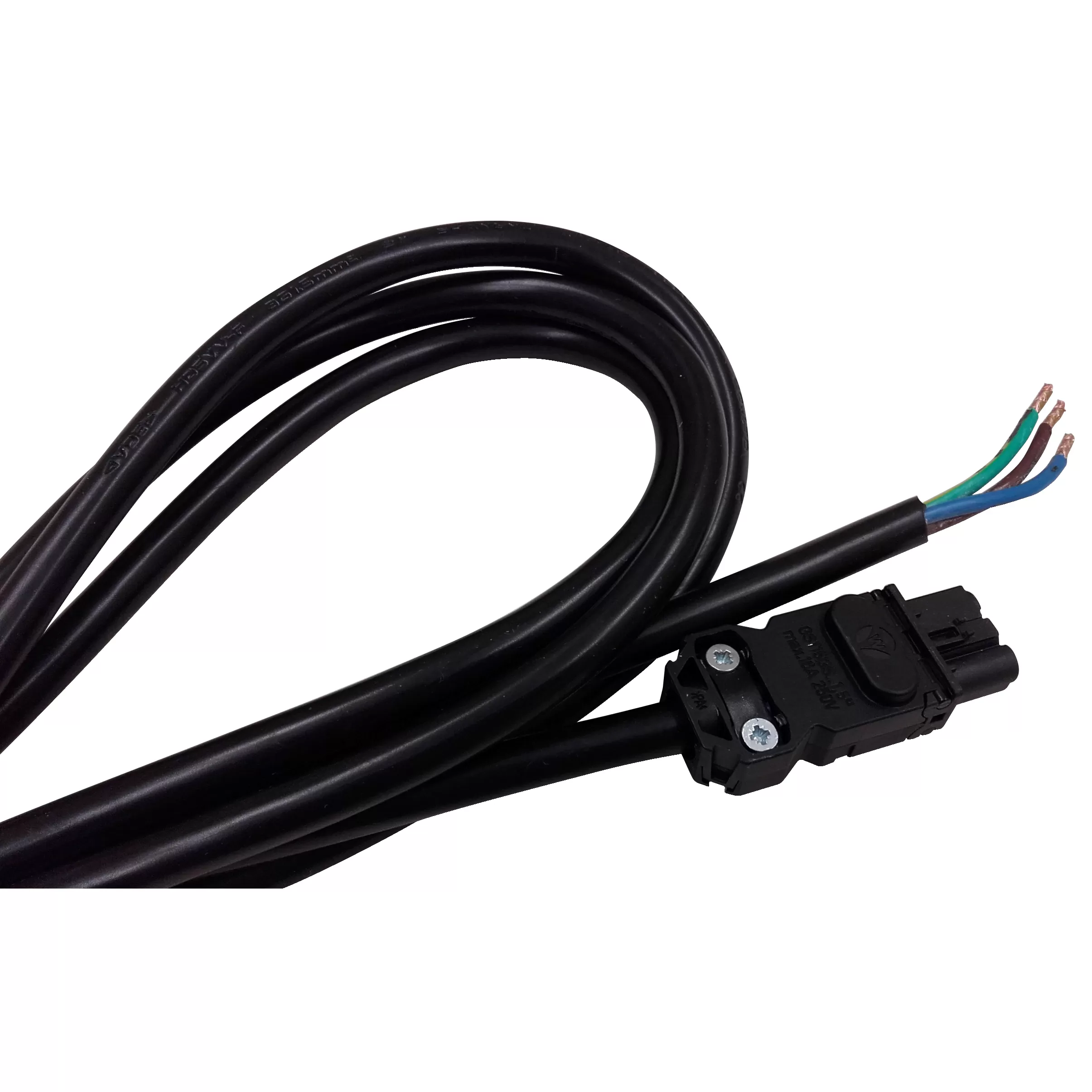 Schneider Electric Netzkabel 3m (118,11&quot;) lang für UL Multi-Fixing LED-Lampen NSYLAM3MUL