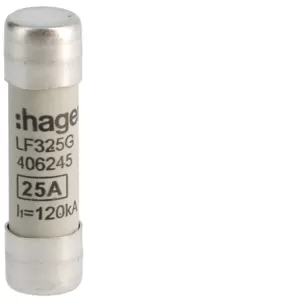 Hager Zylindersicherung 10x38mm gG 25A LF325G