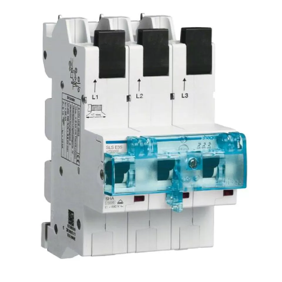 Hager SLS-Schalter 3P E-35A Sammelschiene QC HTS335E