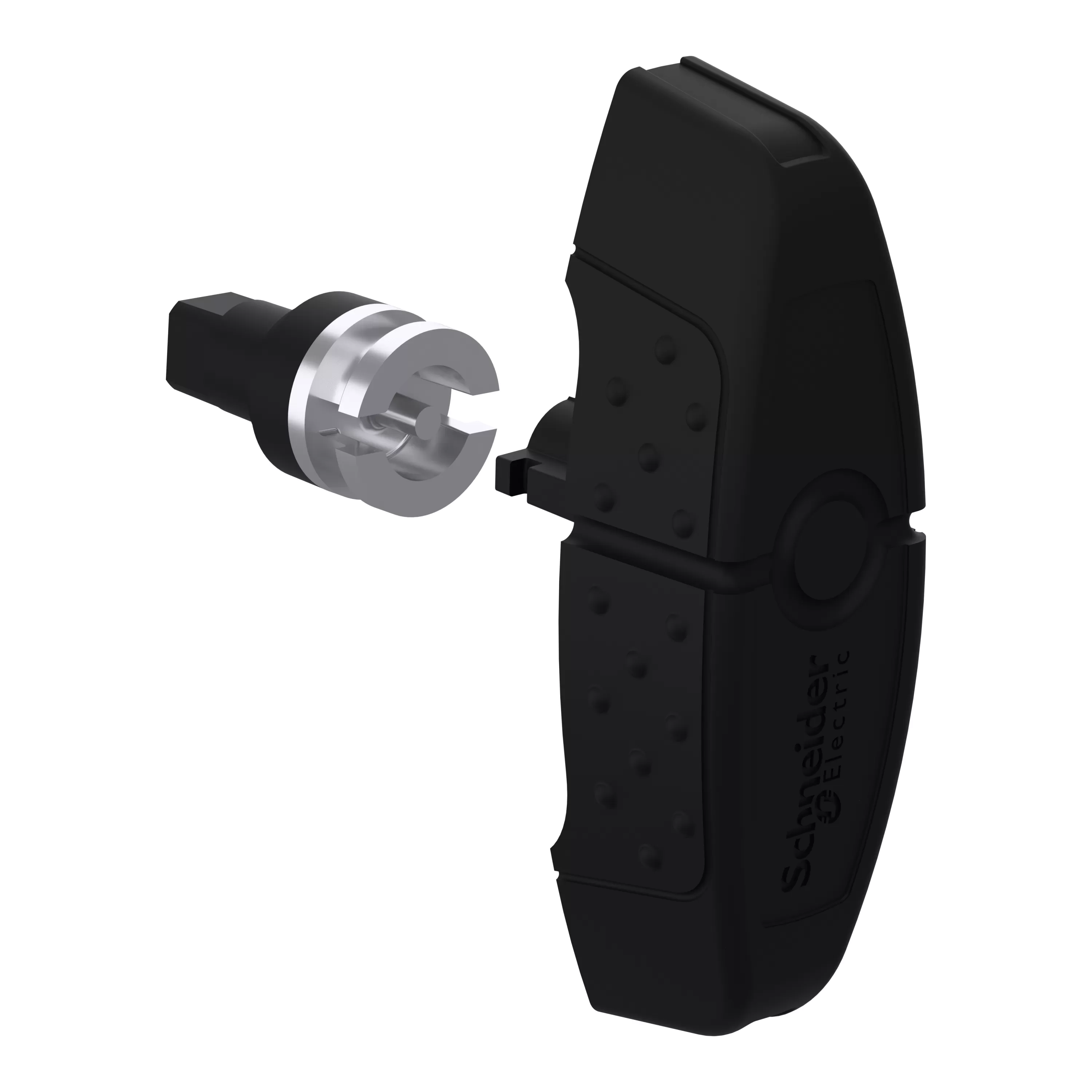 Schneider Electric Schlosseinsatz, vierkant, 3mm, für die Gehäuse Spacial S3D NSYAEDLB3S3D