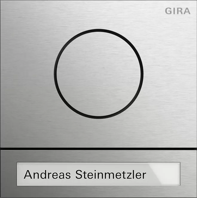 Gira Türstationsmodul System 106 Edelstahl V4A 5565914