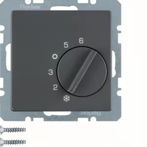 Berker Temperaturregler We m Z-St Q1/Q3 anth 20266086
