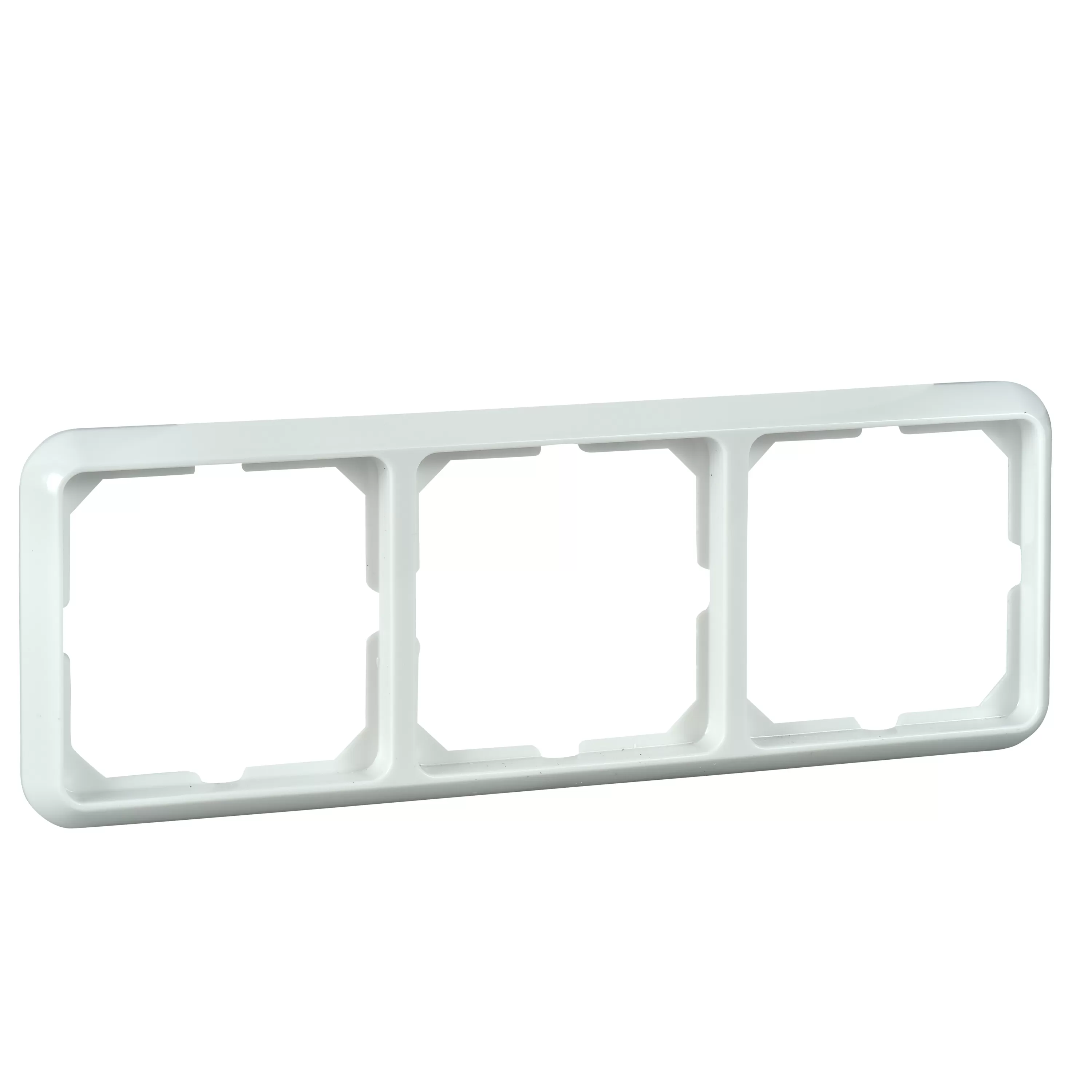 Elso Rahmen 3-fach FASHION Duro reinweiß 204304