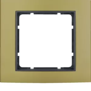 Berker Rahmen 1fach B.3 gold/anthrazit 10113016