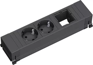 Bachmann Power Frame 2xCEE7/3 1xCM Kunststoffprofil 0,2m GST18 916.060