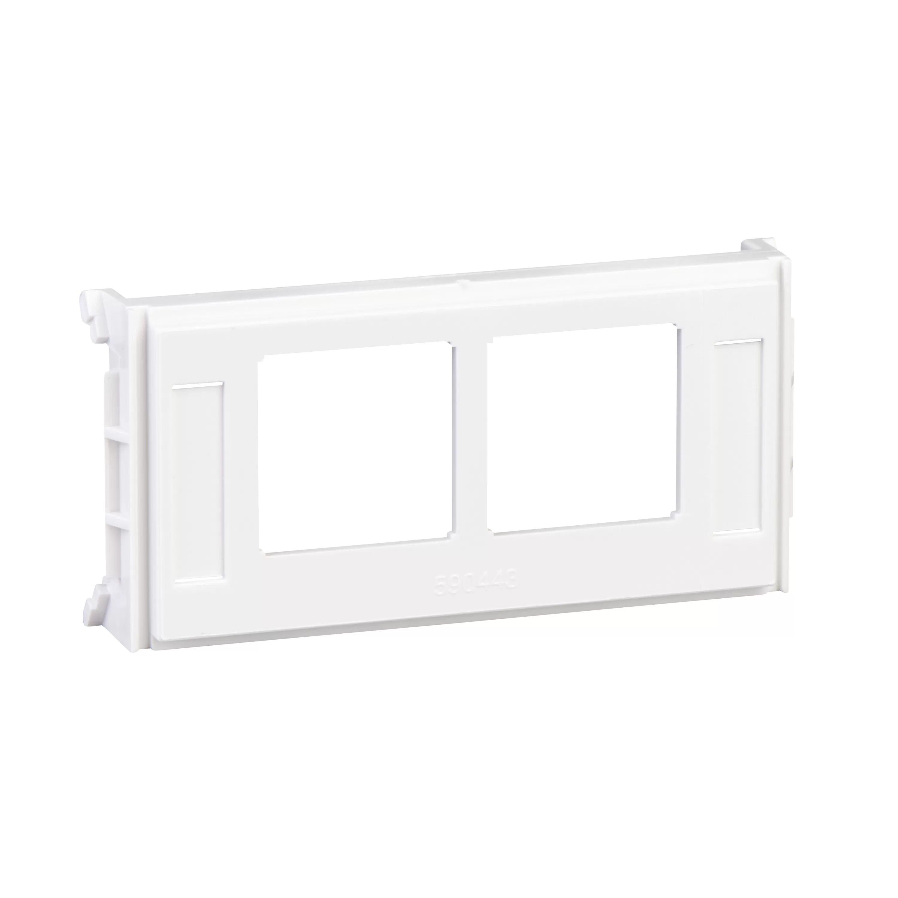 Schneider Electric Montageplatte mit Schriftfeld 2XActassi 125/250 weiß RAL9016 Typ:CYB-DP 5971740