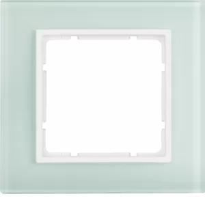 Berker Rahmen 1fach B.7 Glas polarweiß 10116909