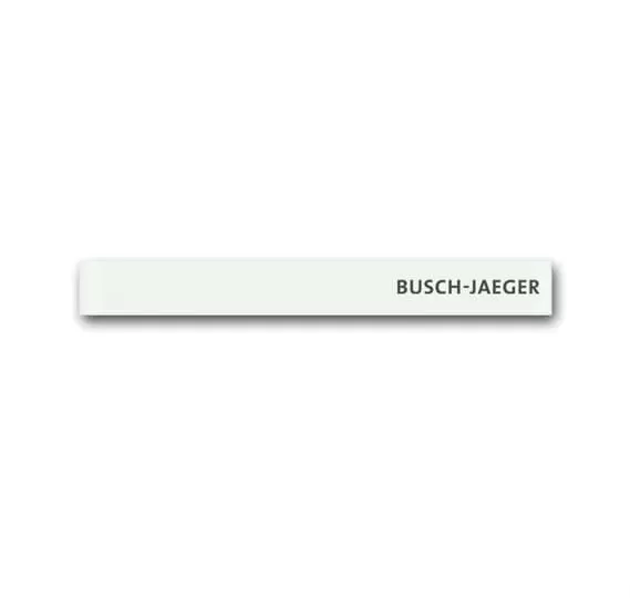 Busch-Jaeger 6349-811-101 | Standardabschlussleiste unten mit Schriftzug Busch-priOn®