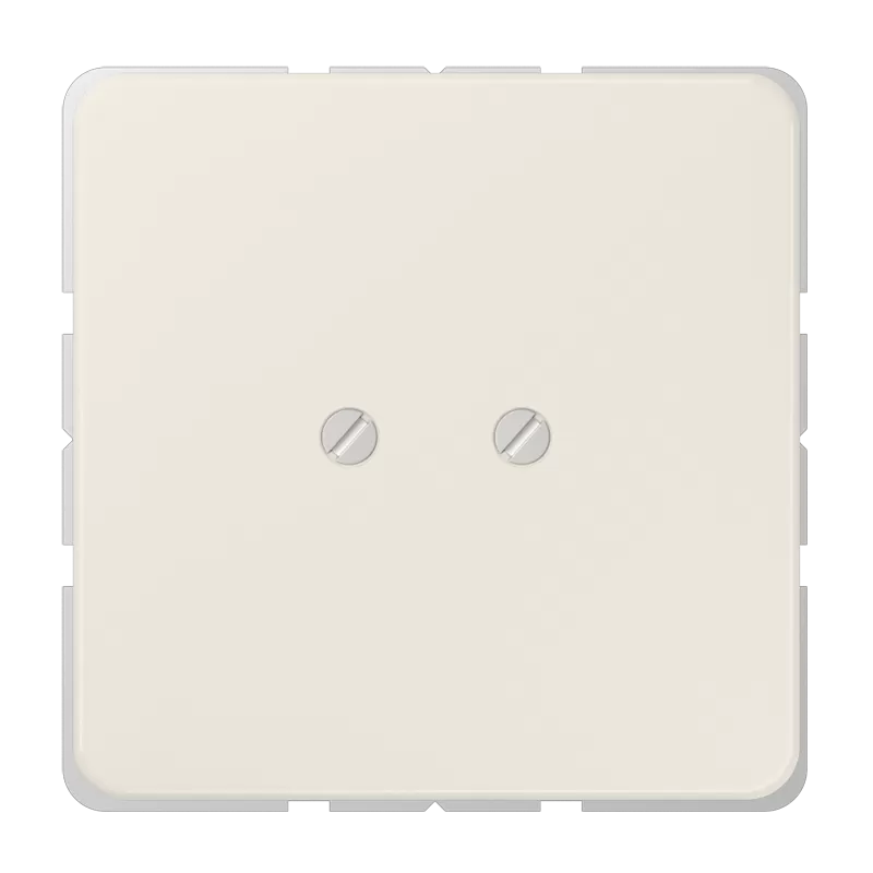 Jung Blind-Abdeckung (verschraubt), Duroplast, Serie CD, weiß 561B