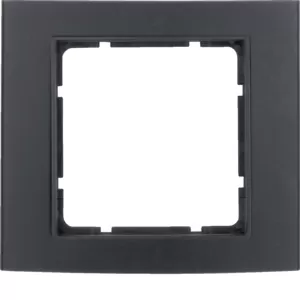 Berker Rahmen 1fach B.3 schwarz/anthrazit 10113005