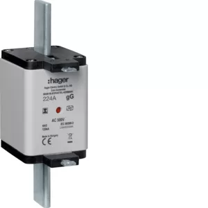 Hager NH-Sicherung NH3C gG 500V 224A Iso-Griff LNH3224MK