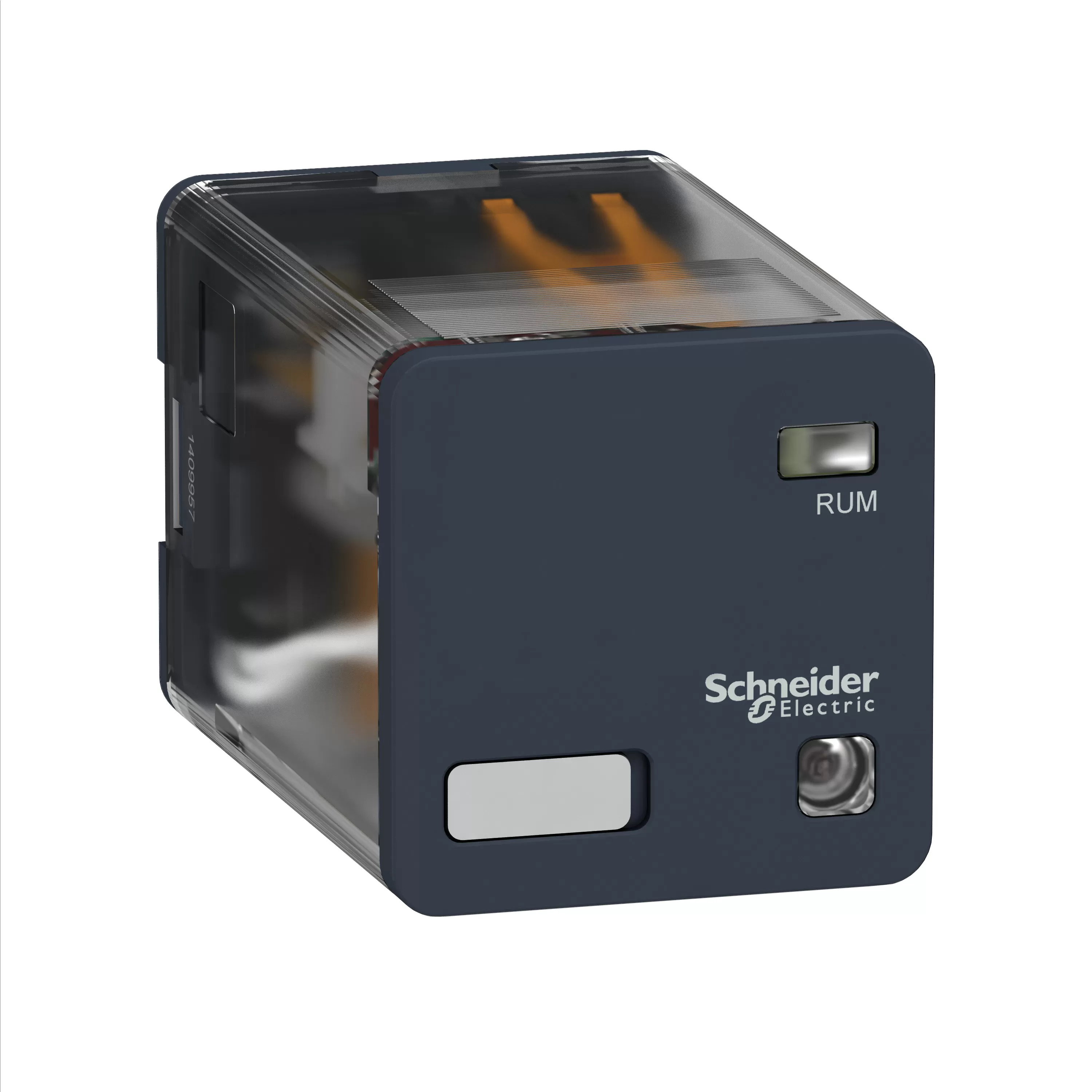 Schneider Electric Steckbare Universalrelais RUM, 3 W, 10 A, 120VAC, mit LED, ohne Prüftaste RUMF33F7