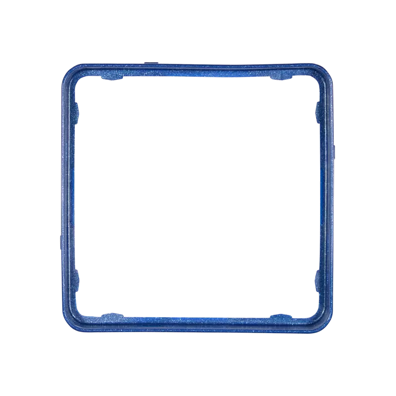 Jung Applikations-Rahmen, CD PLUS, blau-metallic (magic) CDP81BLM