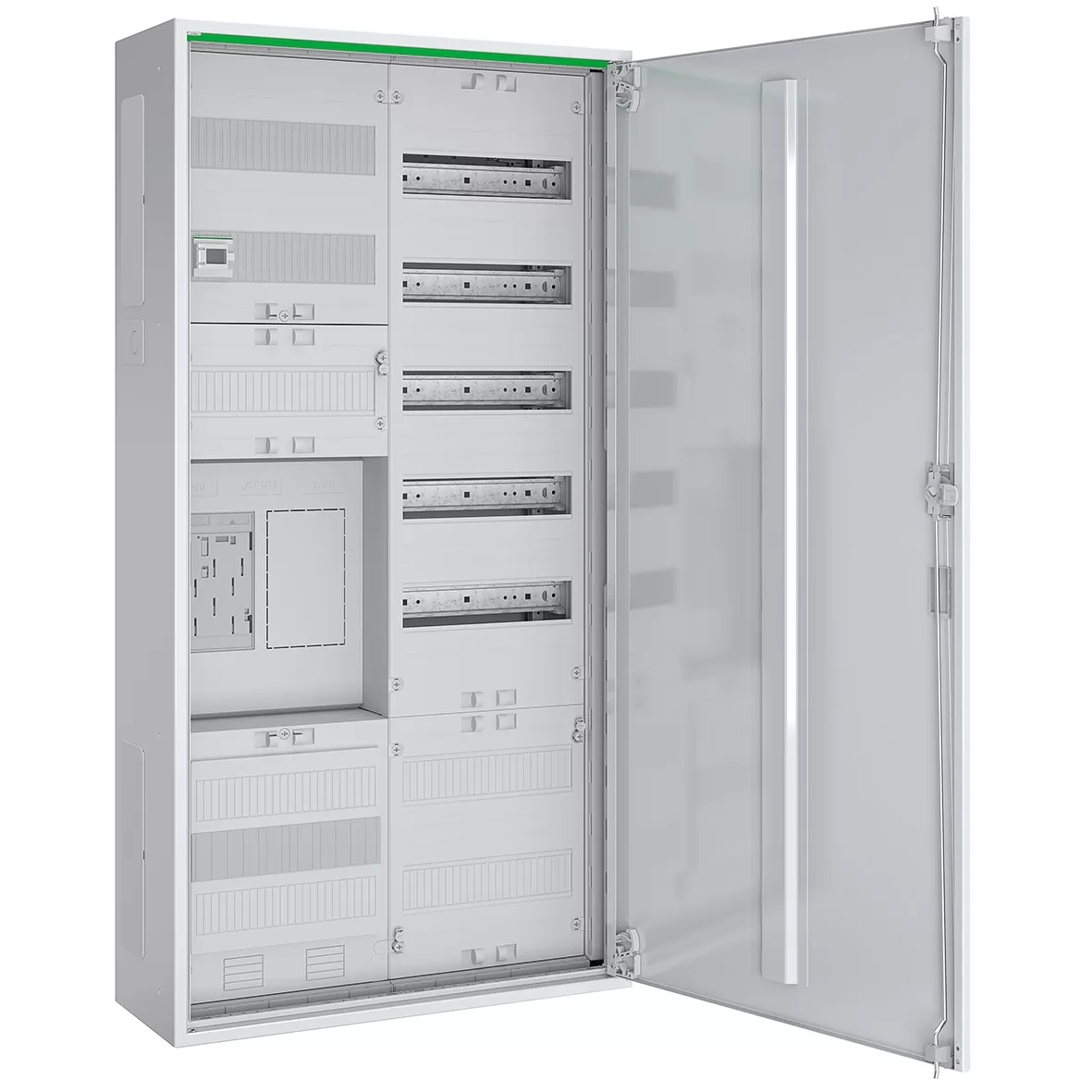 ABN Zählerschrank eHZ 1Z 1R 1V 1APZ sHS/OKK IP44 SKII 5-polig BxHxT: 550x1100x210mm ABNRS207E0041