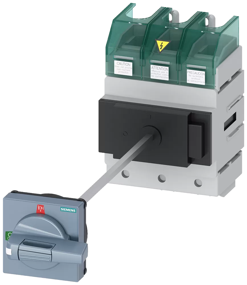 Siemens SENTRON, Lasttrennschalter 3LD5 UL, Hauptschalter, 3-polig , approbiert 3LD58100TK11