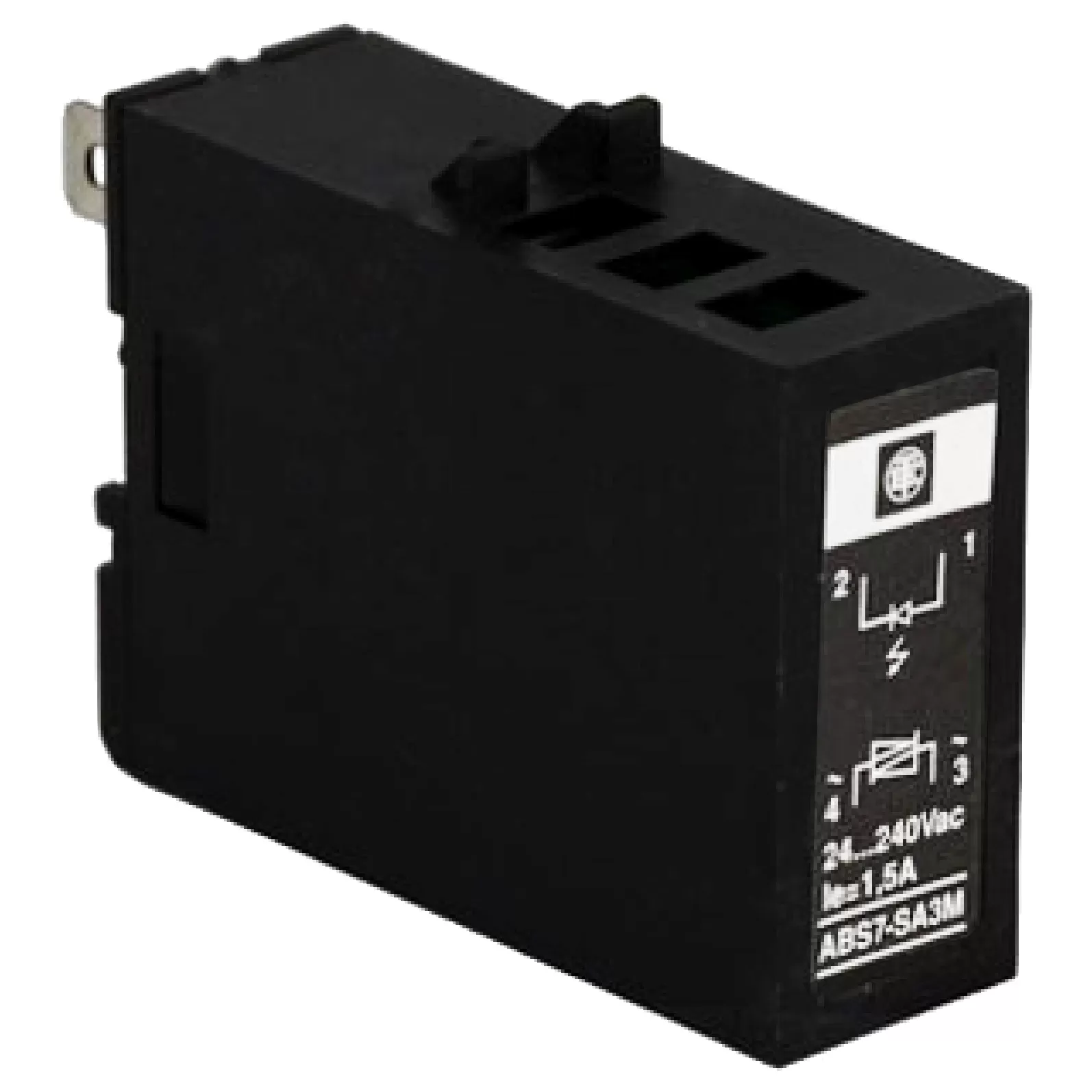 Schneider Electric Einsteckbares Halbleiterrelais, 5mm, Ausgang, 24 V DC, 2A ABS7SC1B