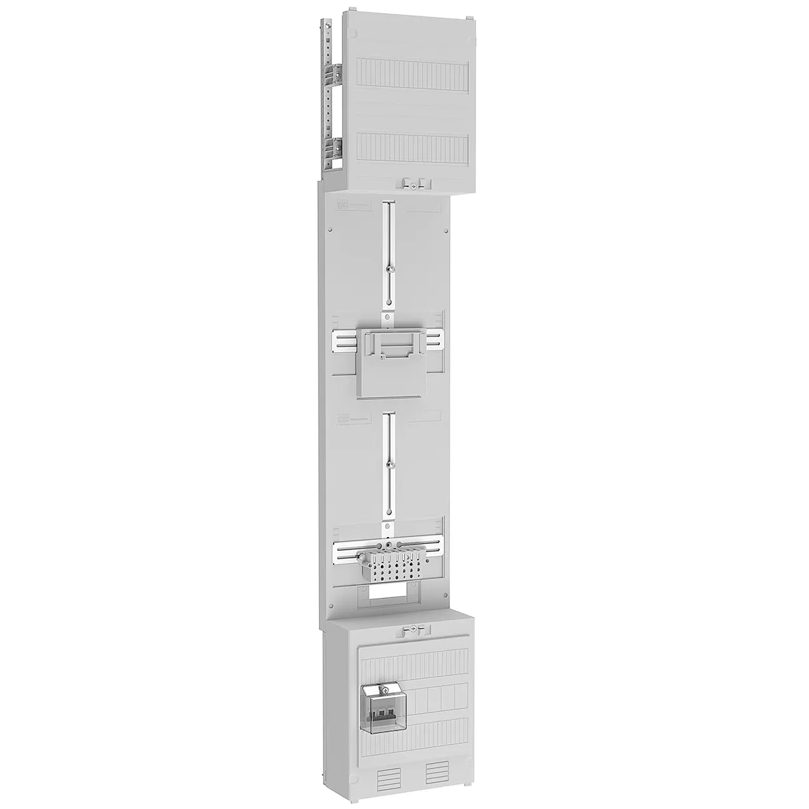 ABN Zählerplatz 3Pkt 1Z 1R 3x63A m. SAS LUX5pol BxH: 250x1350mm 16qmm Z19211L