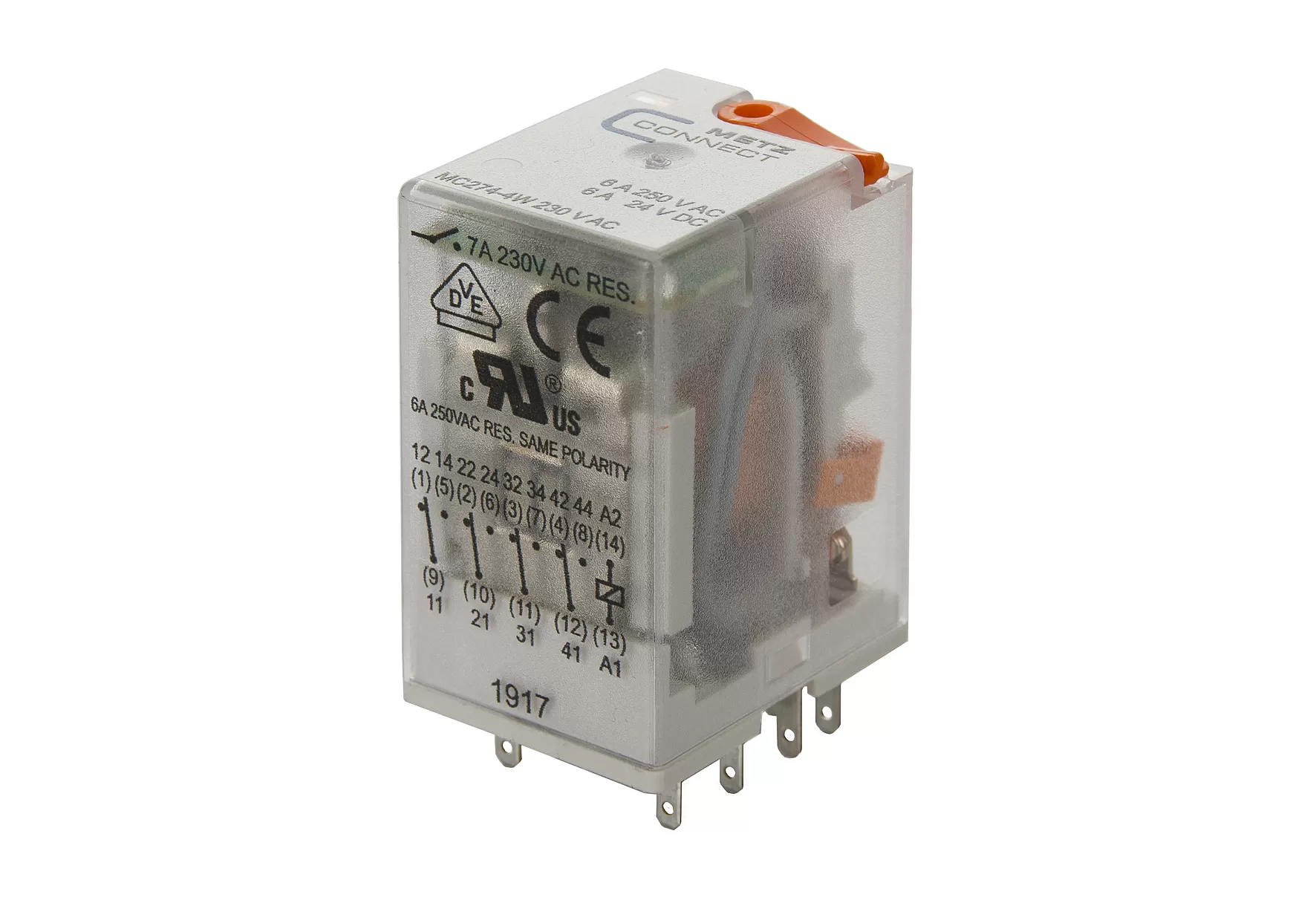 Metz Connect MC274-4W 230 V AC 110017051407