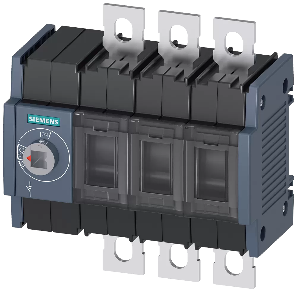 Siemens Lasttrennschalter 125A, Baugr. 2, 3-polig Frontantrieb links Grundgerät 3KD32300NE100