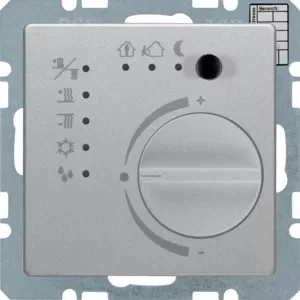 Berker Raumtemperaturregler m Ta-Sst IB Q1 Alu 75441124