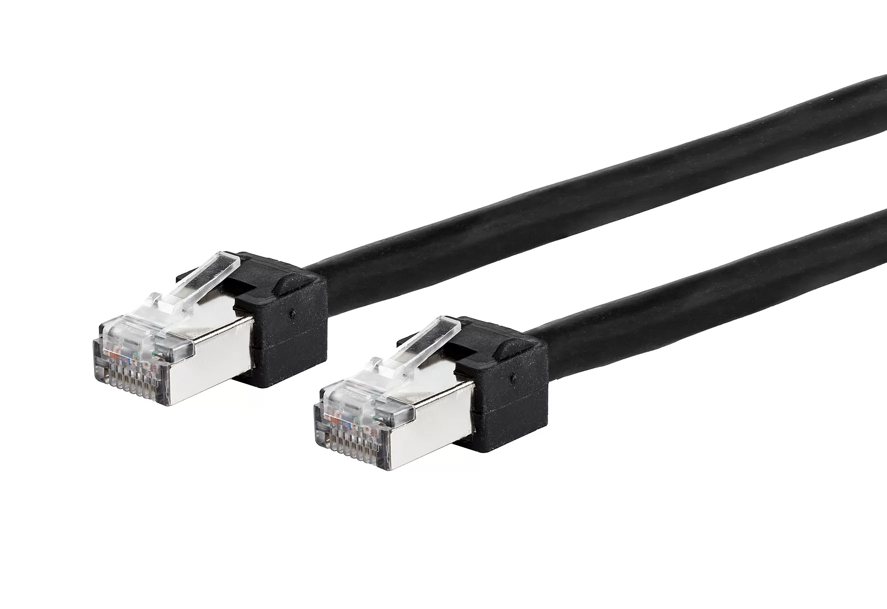 Metz Connect Patchkabel 6kV Flex500 Outdoor 0,5 m schwarz 13084F0500-E