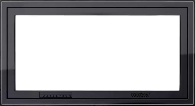 Gira Montageadapter 2f Gira E2 Schwarz 131205