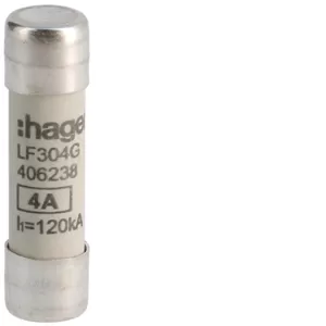 Hager Zylindersicherung 10x38mm gG 4A LF304G