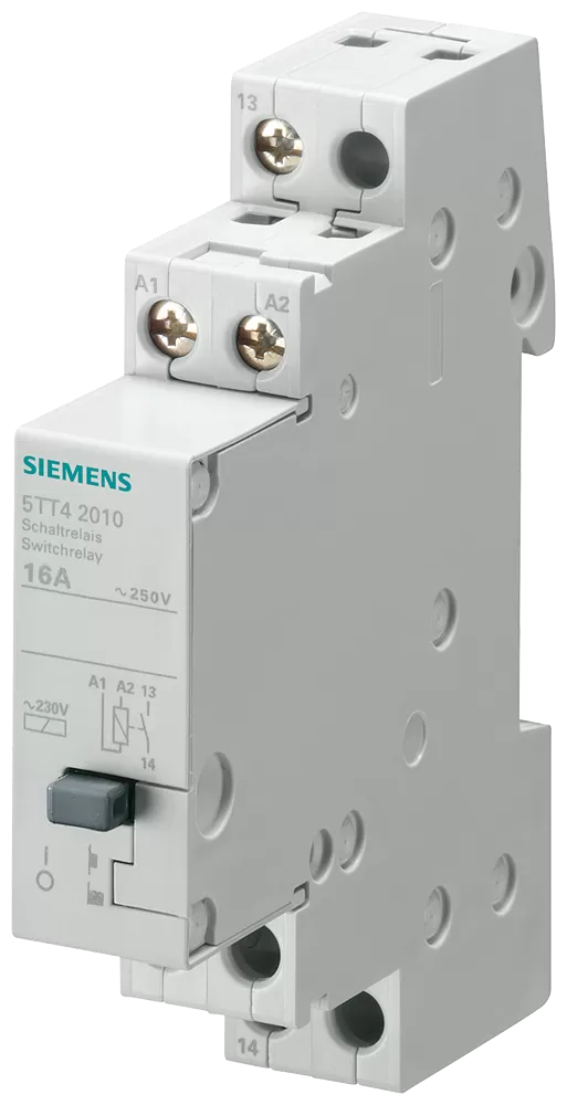 Siemens Schaltrelais mit 1 Wechsler Kontakt für AC 230V 16A Ansteuerung AC 115V 5TT42061