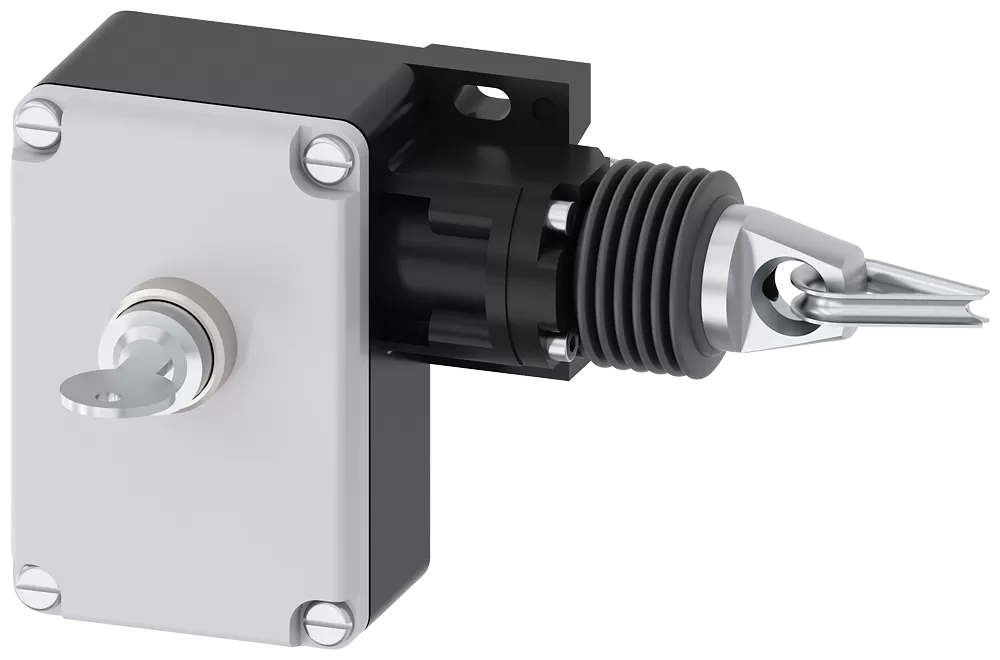 Siemens Seilzugschalter, 1xM20x1,5 1S+1Ö, Verrastung  EN ISO 13850 und Schlüsselentri... 3SE71401CD00
