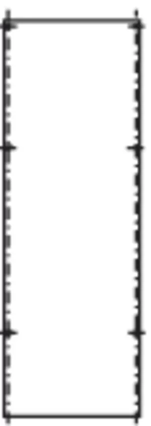 Hager MP,KVS,f.ZAL162,PVC,800x276x6mm ZAY47434M