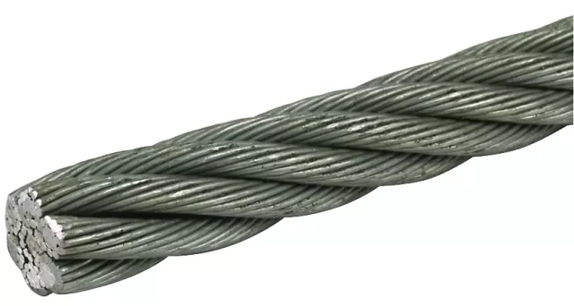 Dehn Seil 10mm 42mm² St/galZn (114x0,65mm) R 100m 801050
