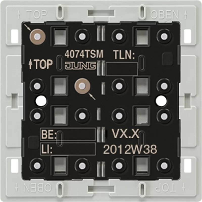 Jung Tastsensor-Modul, 4fach, Standard, F40 4074TSM