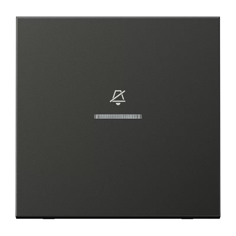 Jung Hotelwippe, Innenstelle, Symbol Nicht stören, Serie LS, anthrazit (lackiertes Aluminium) ALRUKO5DAN