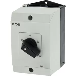 Eaton Stern-Dreieck-Schalter, T3, 32 A, Aufbau, 4 Baueinheit(en), Kontakte: 8, 60 °, rastend, mit 0-Stellung, 0-Y-D, Abwicklungs Nr. 8410 207195