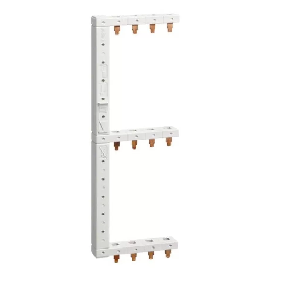 Hager Phasenschiene 3+N 3-reih.links vertikal KCF668L