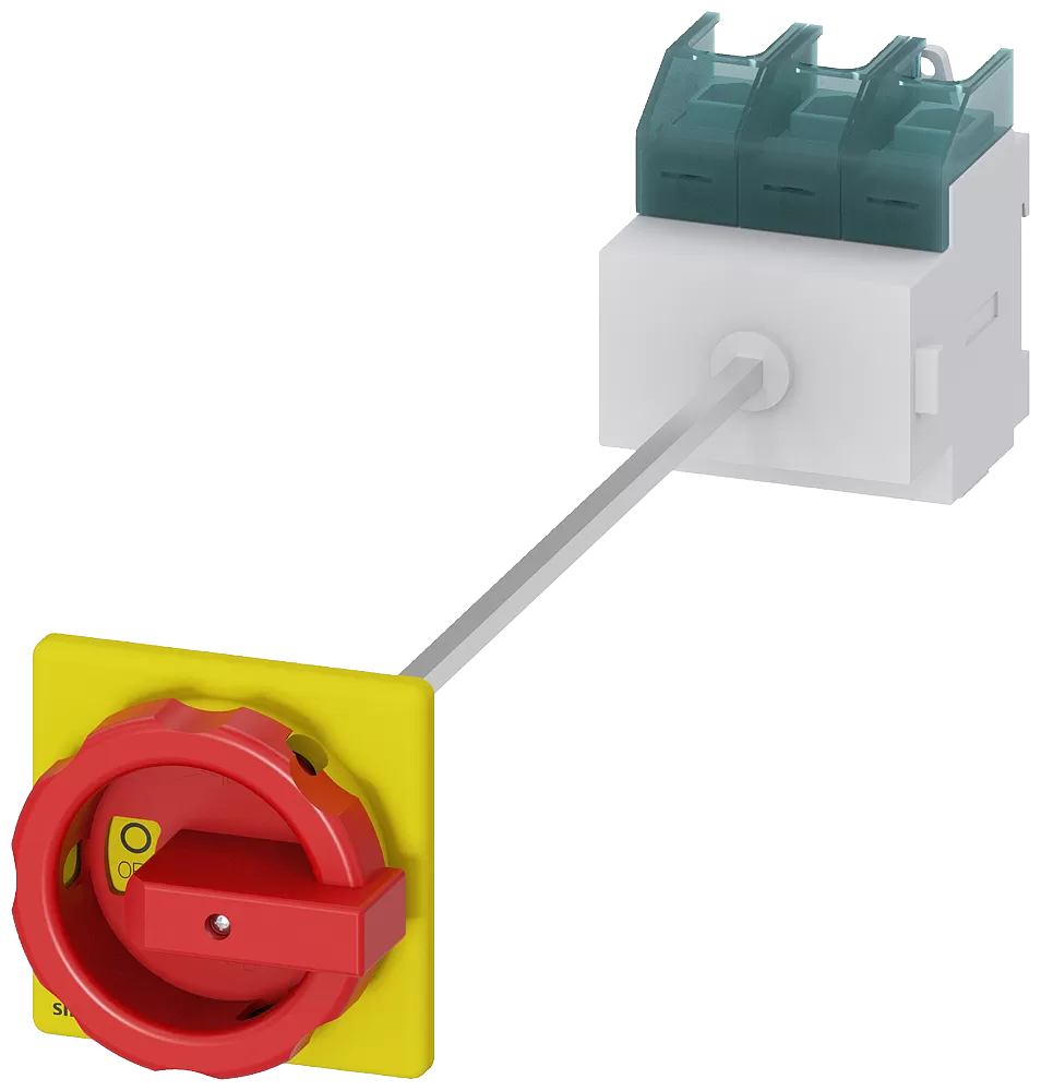 Siemens SENTRON, Lasttrennschalter 3LD, Not-Aus-Schalter, 3- polig, Iu: 125 A 3LD28140TK53