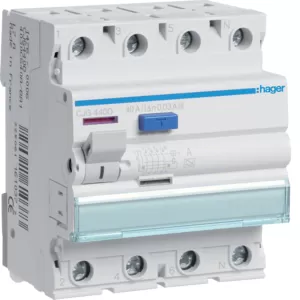 Hager FI-Schalter 4P 6kA 40A 30mA Typ G/A-VS CJG440D