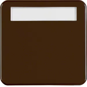 Berker Wippe mit Schriftleiste WG-UP IP44 braun 162901
