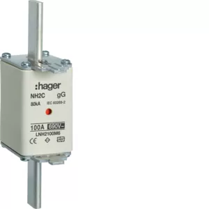 Hager NH-Sicherung NH2C gG 690V 100A K-Melder LNH2100M6