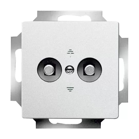 Busch-Jaeger 2095 UC-83 | Unterputz-Potenzial-Ausgleichsstecker 2-fach