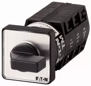 Eaton Stufenschalter, TM, 10 A, Einbau, 3 Baueinheit(en), Kontakte: 6, 30 °, rastend, mit 0-Stellung, 0-6, Abwicklungs Nr. 8244 081997