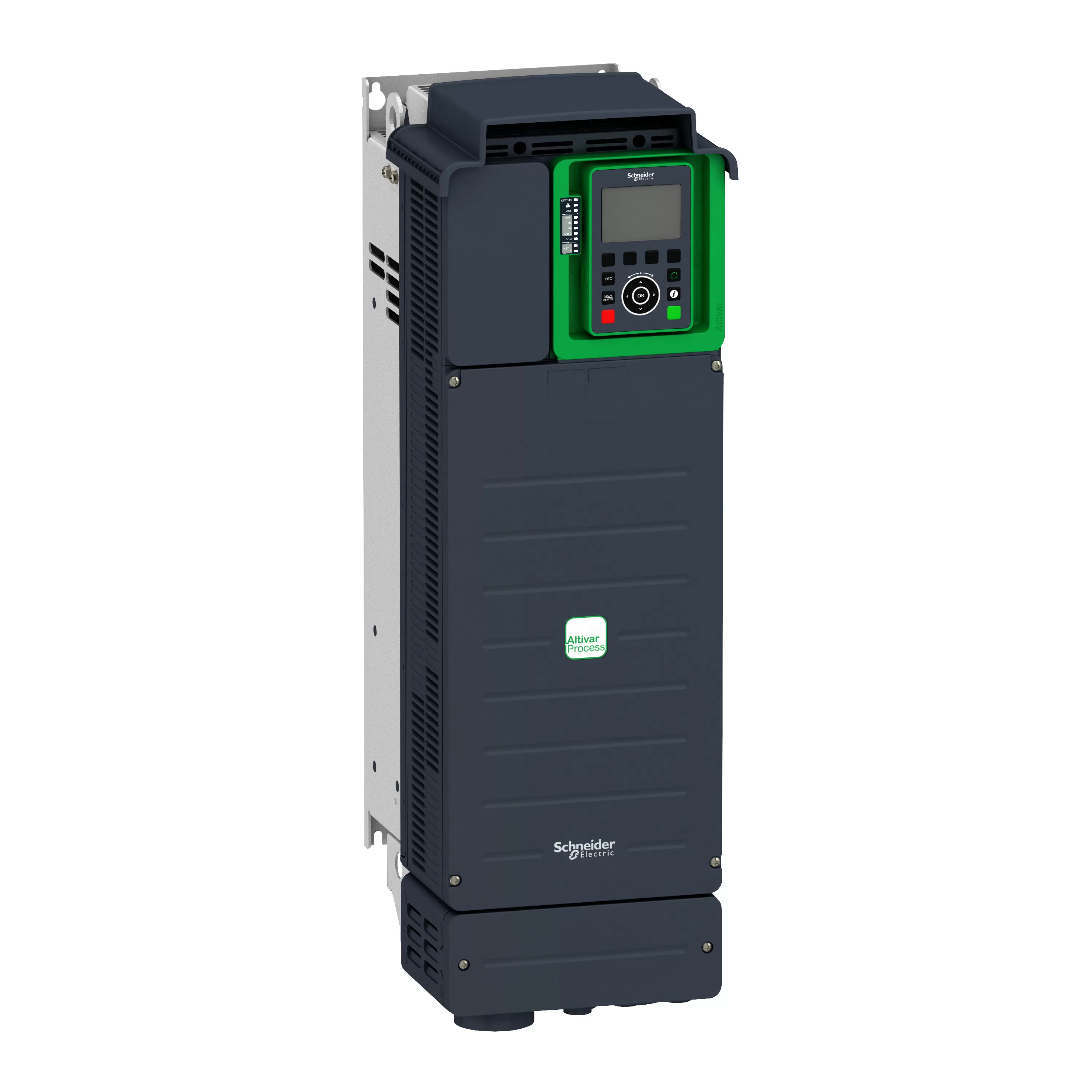 Schneider Electric Frequenzumrichter, ATV930, 37kW, 400/480V, mit Bremsmodul, IP21 ATV930D37N4