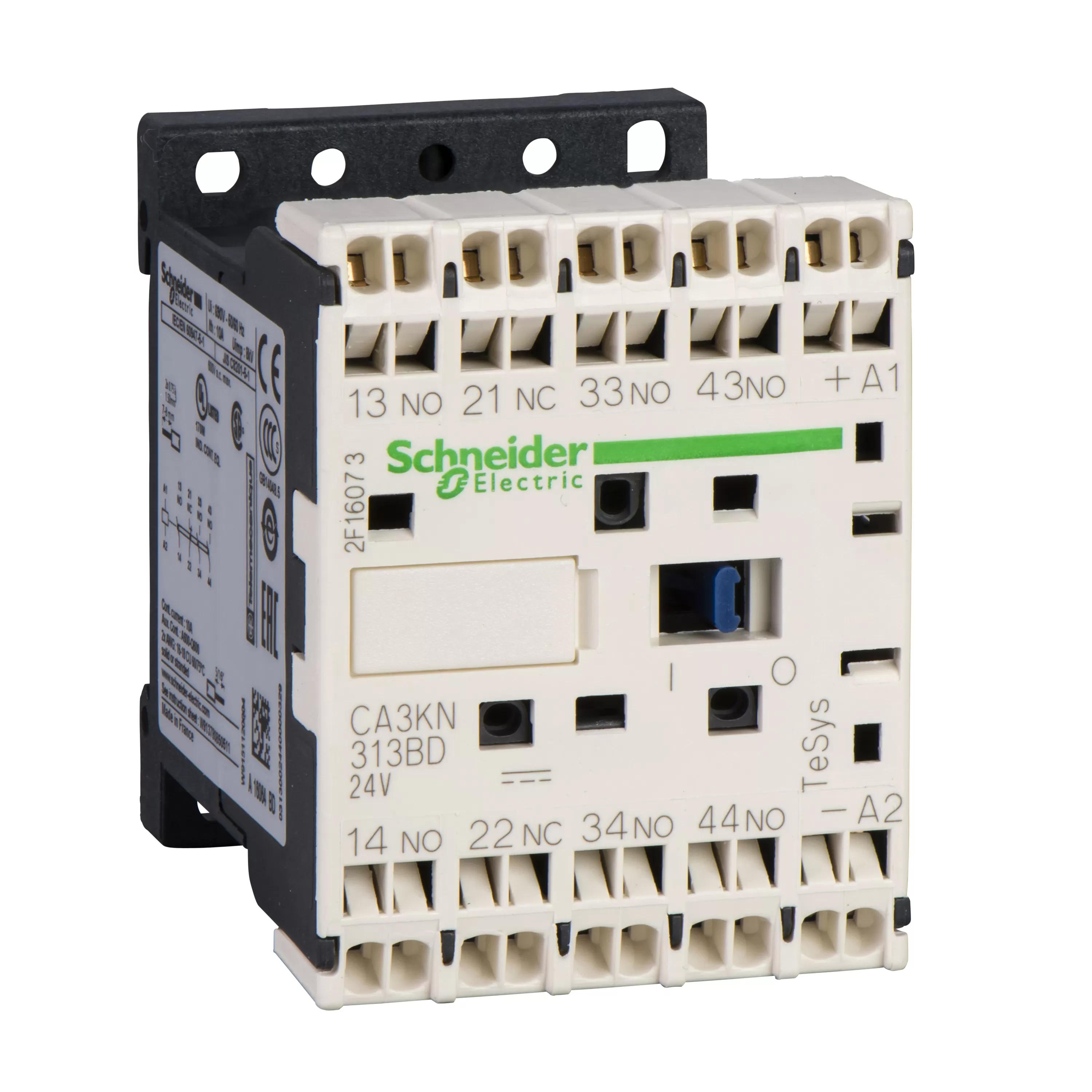 Schneider Electric Hilfsschütz, 3S+1Ö, 24V DC CA3KN313BD