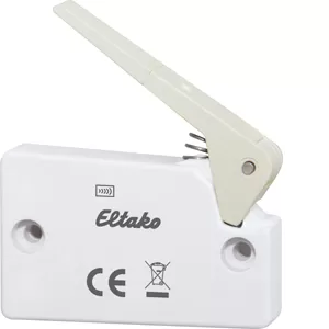 Eltako Funksensoren mit Energiegenerator, Fenster-Türkontakt rw reinweiß 30000400