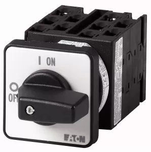 Eaton Stufenschalter, T0, 20 A, Einbau, 5 Baueinheit(en), Kontakte: 10, 30 °, rastend, ohne 0-Stellung, 1-10, Abwicklungs Nr. 15228 014200
