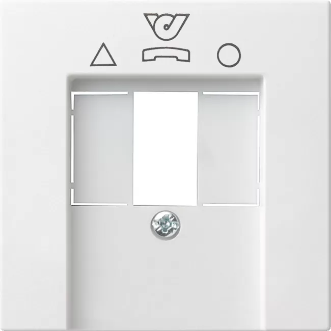 Gira Abd. TDO-Anschlussdose System 55 Reinweiß 026003