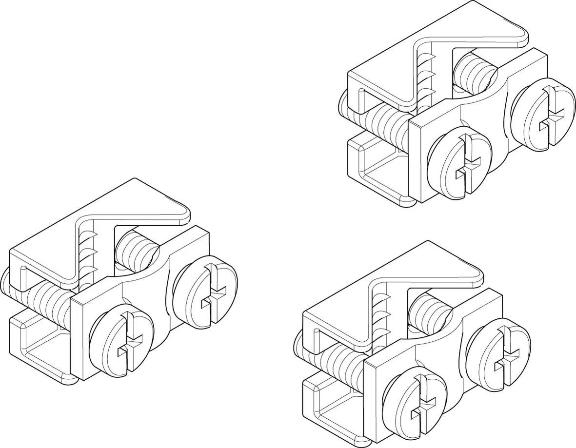 ABN Kontaktprisma NH00(Set 3 St) XASKP09